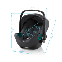 Autosedačka Römer BABY-SAFE 3 i-Size Frost Grey 2021_2