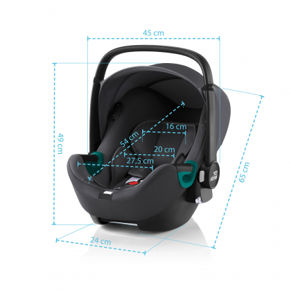 Autosedačka Römer BABY-SAFE 3 i-Size Indigo Blue 2022_4