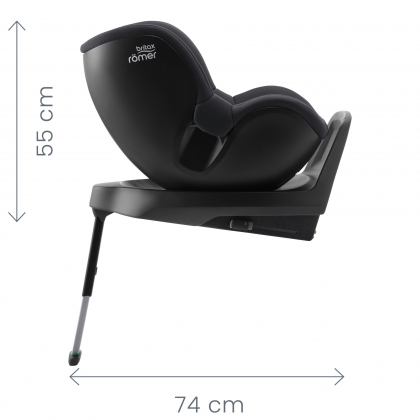 Autosedačka Britax Römer DUALFIX M Plus Space Black 2023_9