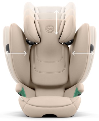 Autosedačka Cybex SOLUTION G2 i-FIX Almond Beige 2026_1
